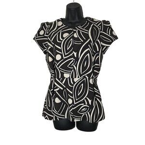 Marni Short Sleeve Zip Up 100% Wool Blazer With Front Pockets Size 10